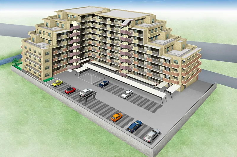 サンクレイドル狭山ヶ丘外観