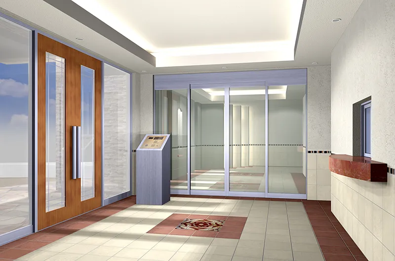 サンクレイドル公津の杜入口