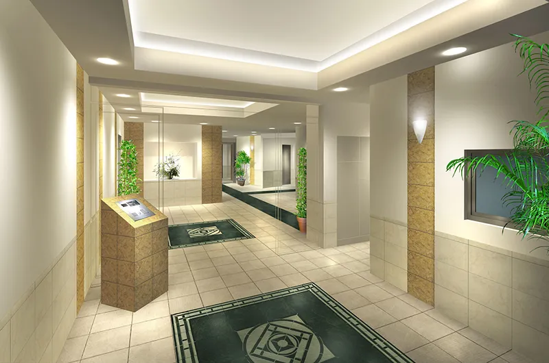 サンクレイドル佐倉エントランス