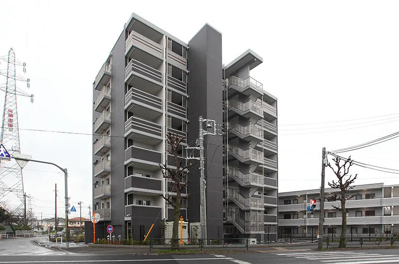 サンクレイドル小平 北東面外観