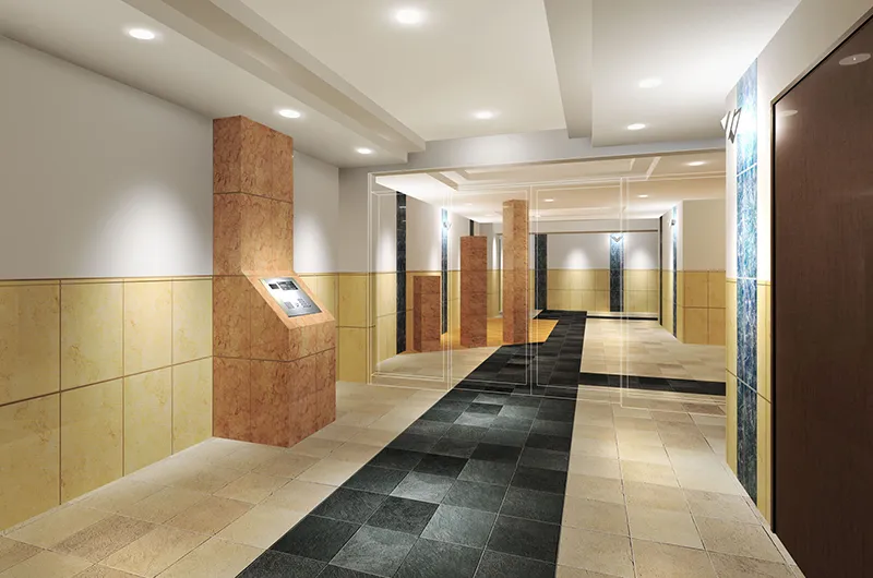 サンクレイドル青梅新町 エントランスホール