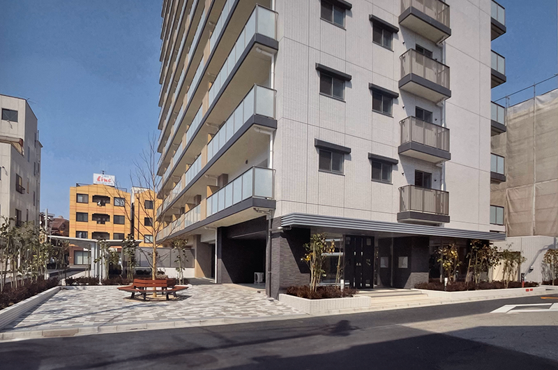 サンクレイドル千葉県庁前外観