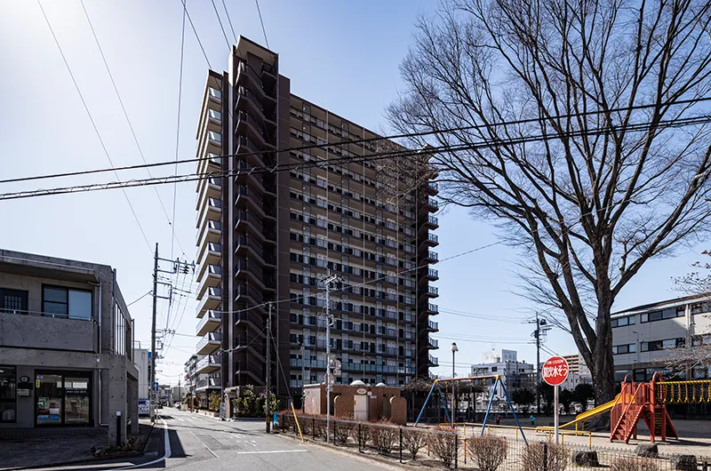 サンクレイドル前橋駅前東公園 外観	