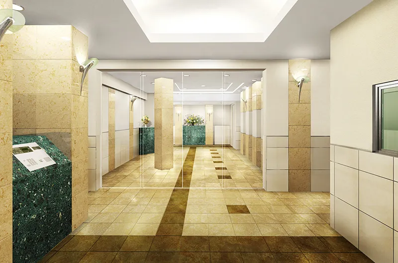 サンクレイドル竹ノ塚 エントランス