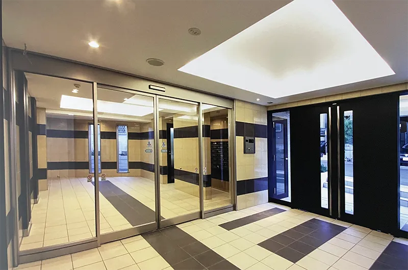 サンクレイドル柏桜台エントランス