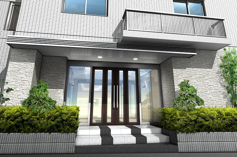 サンクレイドル立川富士見町町Ⅱエントランス