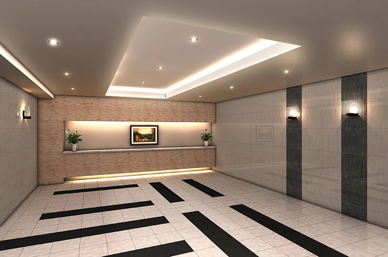 サンクレイドル立川富士見町町Ⅱエントランスホール