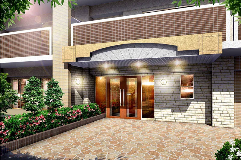 サンクレイドル籠原エントランス