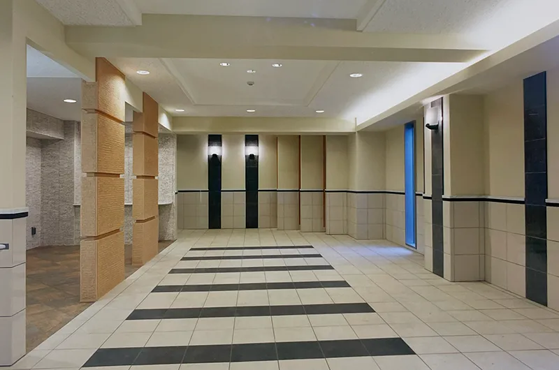 サンクレイドル稲毛参番館エントランス	